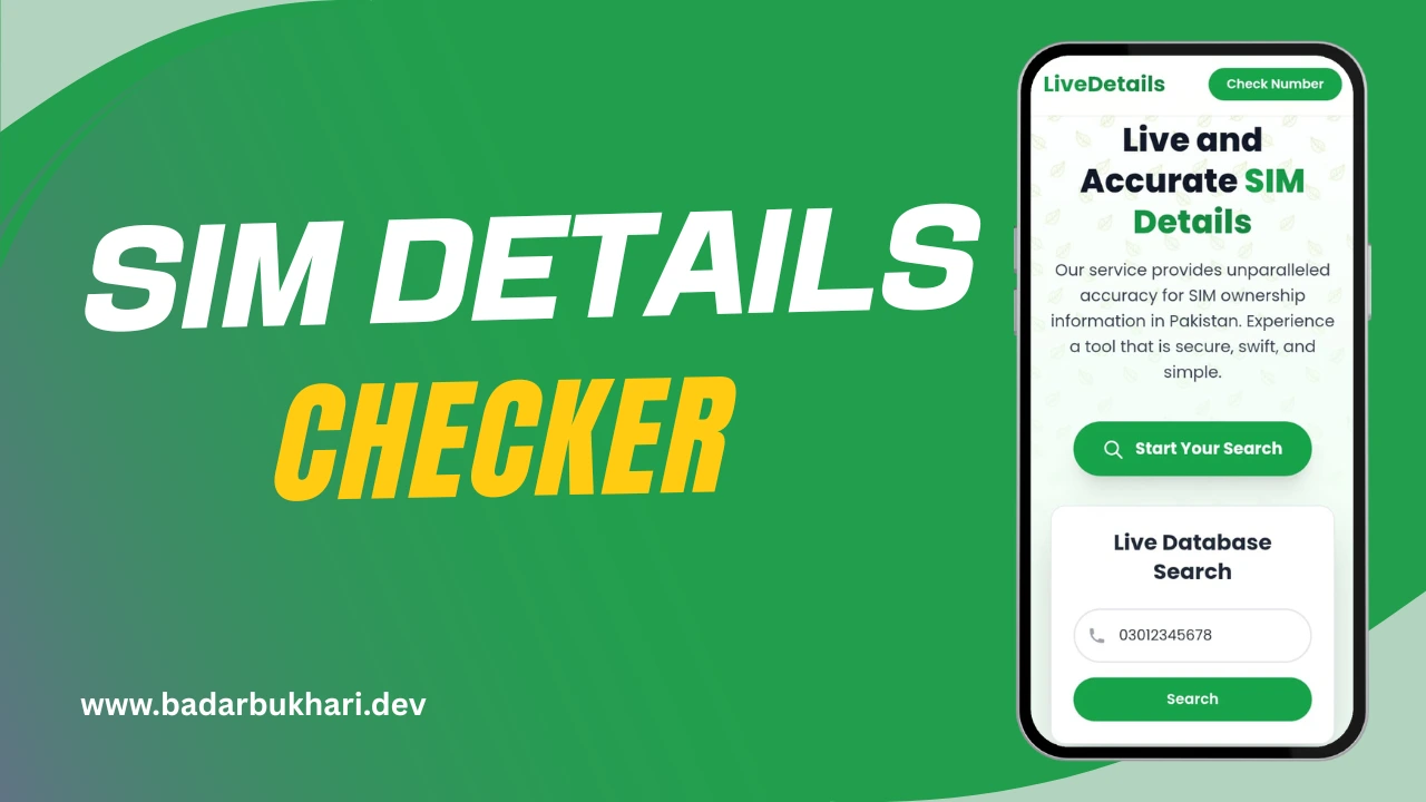 Sim Owner Detail Checker